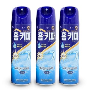 홈키파 엘비이 수성 알파 에어졸 500ml x 3개입 무향