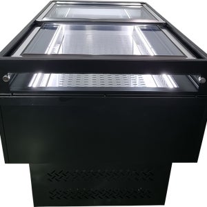 DIA-SWH1800D 다이아 샌드위치 평대 냉장쇼케이스 블랙 로이유리 도어형 반찬가게 식품 저소음냉동콤프 주문제작가능