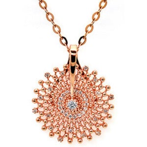 14K 18K 데일리 여자 목걸이 선물 윈드밀