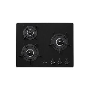 린나이 가스렌지 3구 빌트인 매립형 가정용 펜션 원룸 가스쿡탑 타공치수 56x43