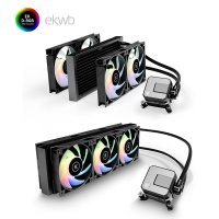 커스텀 수냉 EK-AIO 엘리트 280/360 D-RGB 올인원 물 냉각 CPU 쿨러 데스크탑 조용한 팬