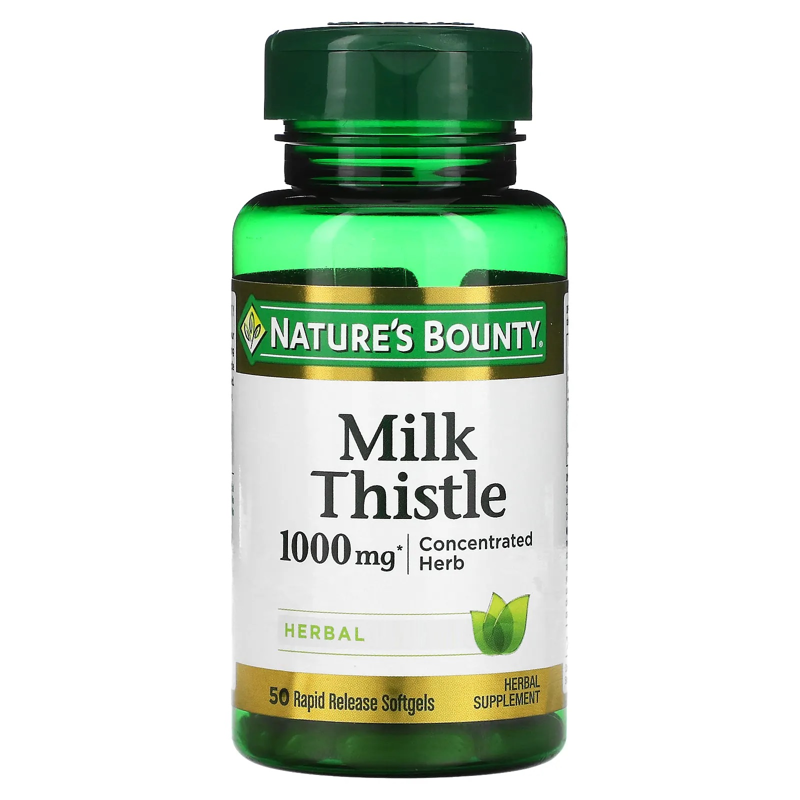 <b>네이처스바운티 밀크씨슬</b> Milk Thistle 1000mg 50소프트젤