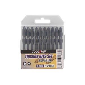 툴스타 양면토션비트 TS-TB-65(10pcs) 임팩드라이버에 장착사용