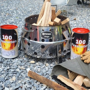 티지스토브 요틀(JOTUL) 대용량 고체연료 벽난로 캠핑 착화제 100개