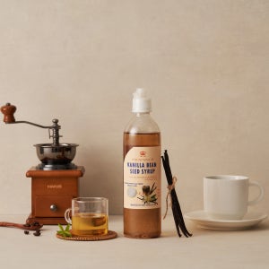 릴리벳 바닐라빈 시럽 캐비어 바닐라 익스트랙 라떼 600g 부드러운 커피시럽 홈카페 아바라