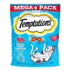 템테이션 메가팩 참치맛 160g 고양이 간식 과자 사료