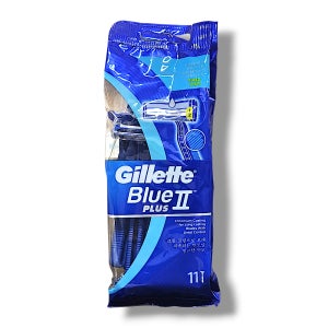 질레트 일회용 면도기 블루2 플러스 10+1입