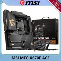 마더보드 메인보드 MSI MEG X670E ACE DDR5 소켓 AM5 AMD X670 WiFi E-ATX 컴퓨터 하드웨어 및 소프트웨어 게임 PC 마더 보드 무료 배송
