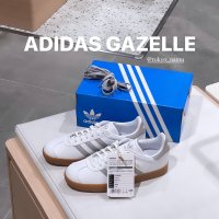 아디다스 가젤 화이트 그레이 검솔 IG3508 도쿄 GAZELLE 220-300사이즈