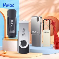 Netac PenDrive 16 기가 바이트 32 128 256 USB 플래시 라이브 64 메모리 스틱 USB2.0 3.0 펜 8 전화 노트북