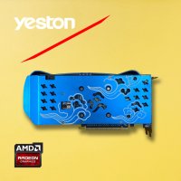 YESTON-중고 AMD Radeon RX580 8G 256bit 그래픽 카 GPU 데스크탑 PC