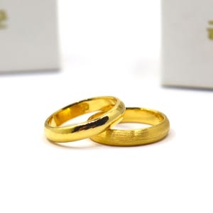 순금반지 24k 순금 엥게이지 링 여자 남자 반지 1.875g 3.75g 11.25g