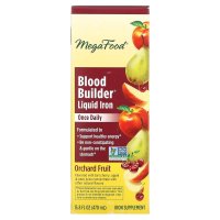 마시는 액상 철분 철분제 메가푸드 블러드 빌더 리퀴드 아이언 MegaFood Blood Builder Liquid Iron 470ml