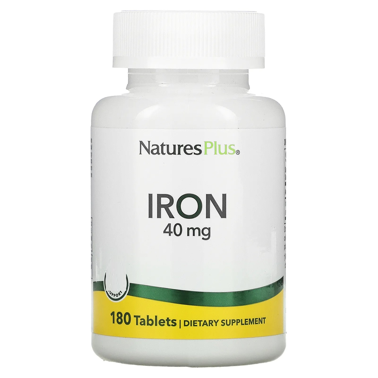 네이처스플러스 <b>Iron 40mg</b> 180타블렛