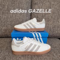 아디다스 가젤 화이트 그레이 검솔 IG3508 ADIDAS GAZELLE