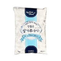 새롬 습식 쌀가루 1kg 가루멥쌀