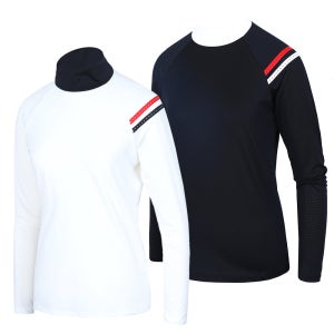 여성등산티 스포츠 여자기능성긴팔 얇은 이너티셔츠 반목티