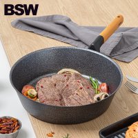 [BSW] IH 무쇠 우드핸들 궁중팬28cm