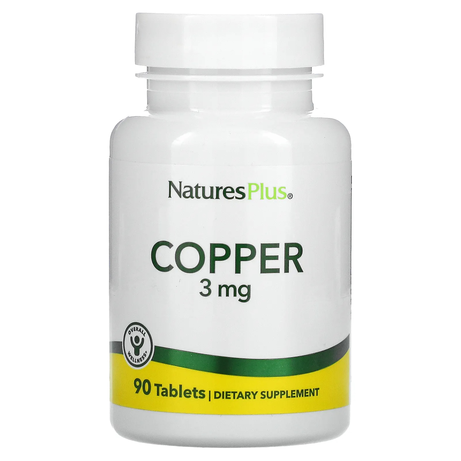 <b>네이처스플러스 구리</b> Copper 3mg 90타블렛