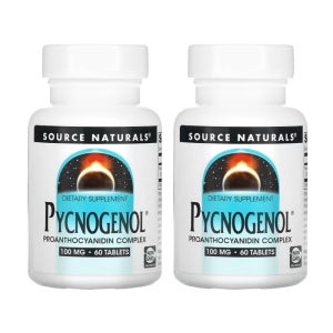 소스내추럴 피크노제놀 100mg 60정 2병