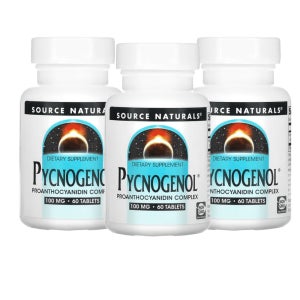 소스내추럴 피크노제놀 100mg 60정 3병