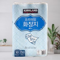 코스트코 화장지 두루마리 커클랜드 휴지 화장실용 대용량 프리미엄 3겹 휴지 40m x 30롤