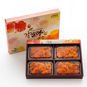 웰루츠 청도 감말랭이 1kg (250g 4팩) 선물세트