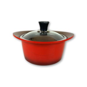 퀸센스 러블리 양수 인덕션 겸용 전골 솥밥 냄비 18cm