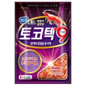 토코 토코텍9 향붕어 낚시 떡밥 민물 집어제 첨가제