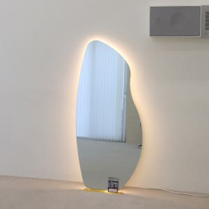 led 조명 비정형 전신거울 벽거울 벽걸이 매장 미용실 680x1500