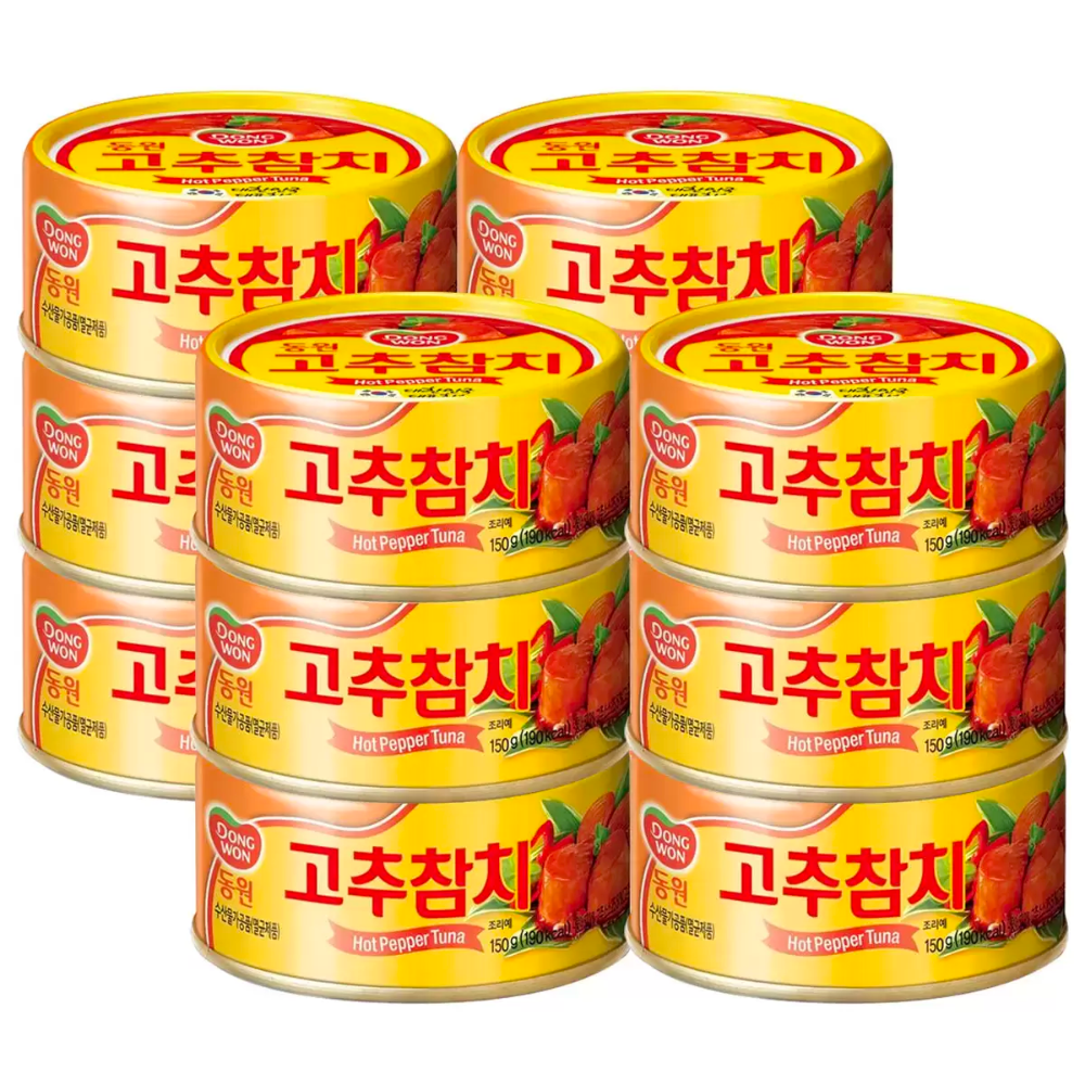 동원 고추참치 150g x 12개 대용량 참치캔 통조림 매콤한맛