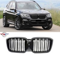 bmw x3 g01 x4 g02 2022 + abs 유광블랙 그릴 슬레이트 전면