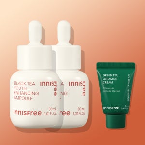 이니스프리 블랙티 유스 인핸싱 앰플 30ml, 2개