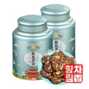 [흑차] 진피보이 400g 보이차 귤껍질차 중국차 잎차 A4662