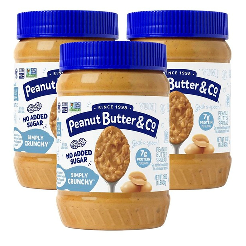 [2+1]<b>피넛버터</b>앤코 <b>피넛 버터</b> 스프레드 <b>심플</b>리 크런치 454g