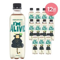 아임얼라이브 콤부차 프리바이오틱스 360ml(PET) 라임민트 12병 콤부티 탄산수 발효탄산