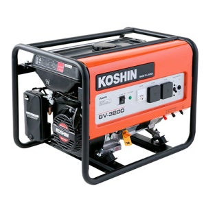 코신 일제 4행정 가솔린 산업용발전기 GV-3200