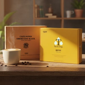 [시그니처] 유자리카노 캡슐 꿀유자차 30개입+블랙 30개입