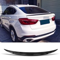 Bmw x6 f16 2015-2018 카본 스포일러 wing 트렁크