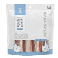 [복수구매 10%]브리더랩 월간통살 고양이 강아지 대용량 간식 닭가슴살 30P