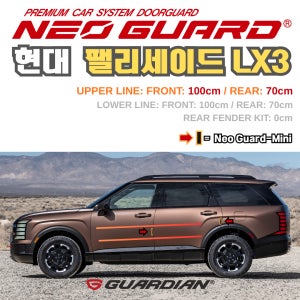 현대 팰리세이드 LX3전용 차량용 도어가드 문콕방지가드 네오가드 기본