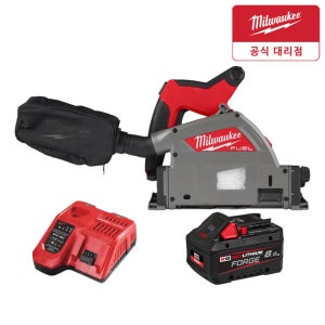 밀워키 M18 FPS55-801B 18V 충전 플런지쏘 원형톱 포지배터리 8.0AhX1팩