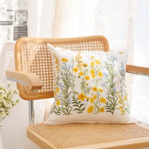 프리지아 거실 쇼파 사각 면 쿠션커버 40x40