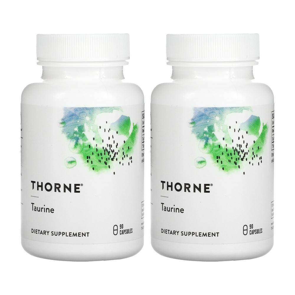 쏜리서치 <b>타우린 500mg</b> 90캡슐 2통