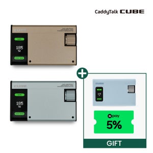 [이벤트] 캐디톡 큐브 CUBE 레이저 골프 거리측정기(삼각측정, 2컬러 OLED, 환경슬로프) (N포인트 5% 적립)