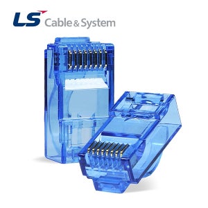 LS전선 CAT.6A RJ45 커넥터 100개 세트/LS-MP-UC6A-RJ45