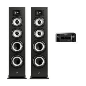 마란츠 M-CR612 + 폴크오디오 Monitor XT70 하이파이오디오