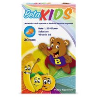 Beta Kids 어린이용 구미 베타글루칸 셀레늄 비타민 D3 30개