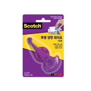 3M 투명 양면테이프 리필 017R