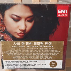 (미개봉) 사라 장 : EMI 레코딩 전집 [19CD+DVD 한정판 박스세트]